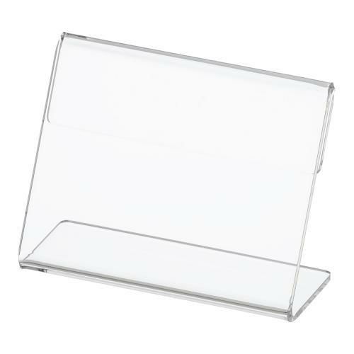 アクリル L型カード立て B9 LCT-B9E