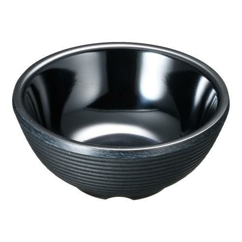 TC メラミン リブ ラメキン ブラック RAM2RBK 2オンス