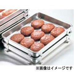 IKD 抗菌ステンレス 生鮮バット 10枚取 フッ素加工/業務用/新品/小物