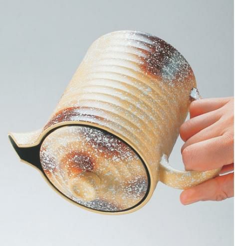 樹脂製和やすらぎ汁次志野ぼかし小（350cc）