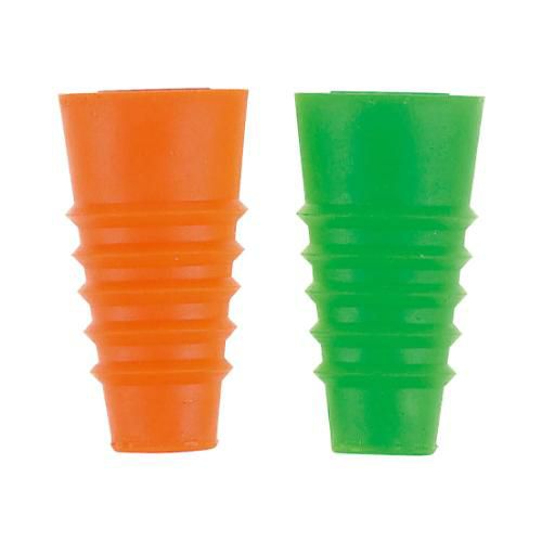 ViV シリコンボトルストッパー 2ヶ組 オレンジ&グリーン 59855
