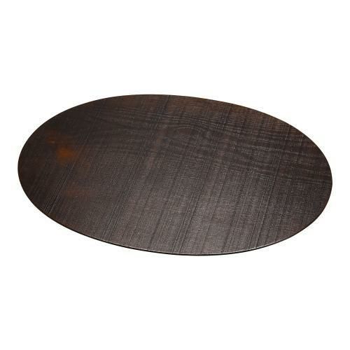 本漆荒肌多目的トレイ 楕円 15526