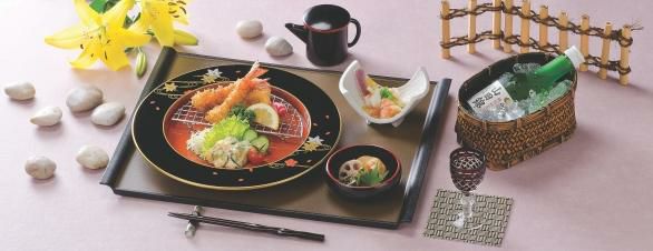 31cm段付丸プレート春秋内柿朱網別