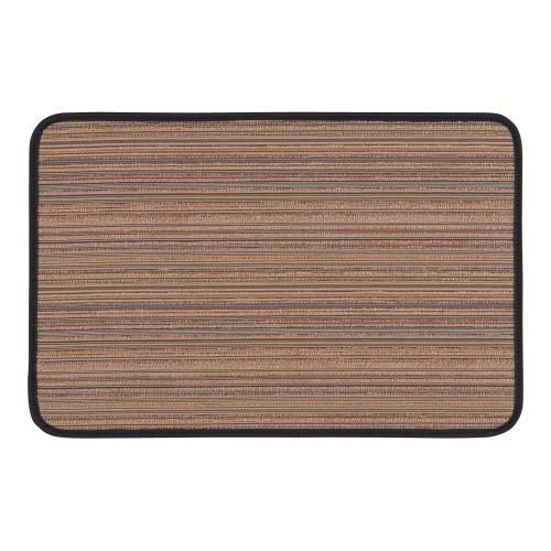 雅 アイスペールマット 長角 大 ブラウン