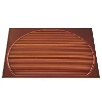 乱引半月卓上敷盆漆調春慶塗尺3