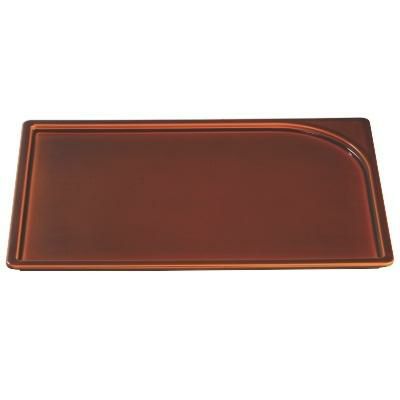 袖型盆漆調春慶塗SL尺4