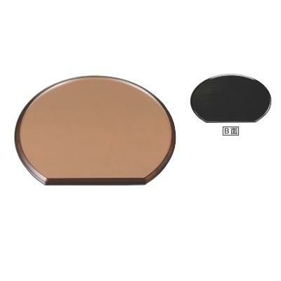 宴半月両面盆銀透き渕べっ甲/黒尺4