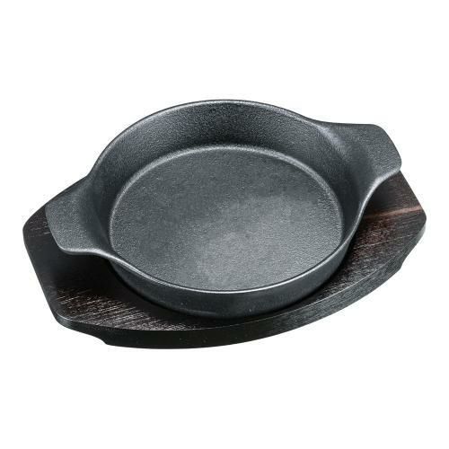 イシガキ ステーキ皿 深型丸 06-15 15cm