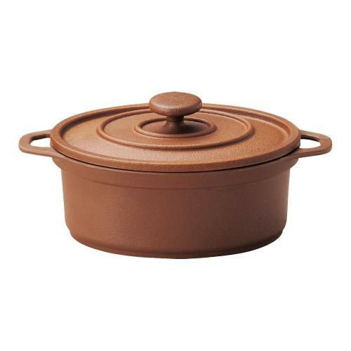 ミニココ オーバル 大 ブラウン