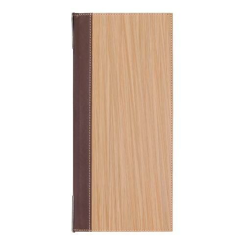 【シンビ】メニューブック TPE-304 バンブーナチュラル