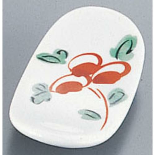 AZ9-56 イングレ花絵楕円箸置