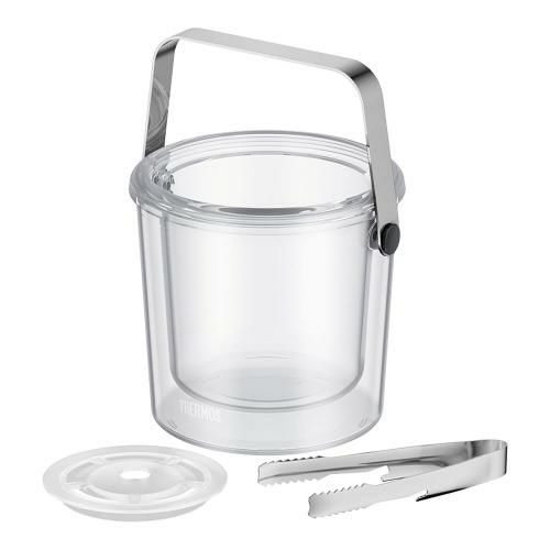 サーモス 洗浄機対応 二重アイスペール TPL-1400 クリアー