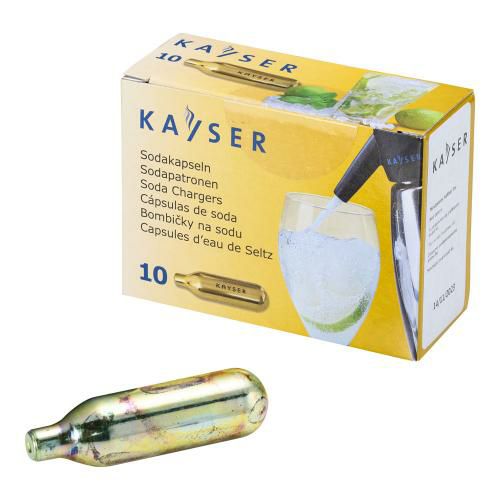 ソーダーサイフォン 取替用ソーダバルブ (10本入SSF-12M専用)