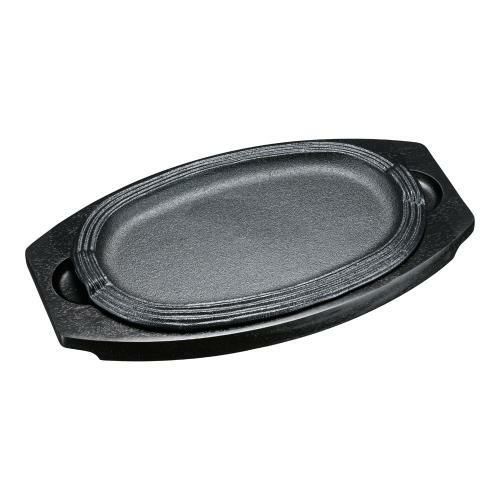 SAステーキ皿 小判型 小