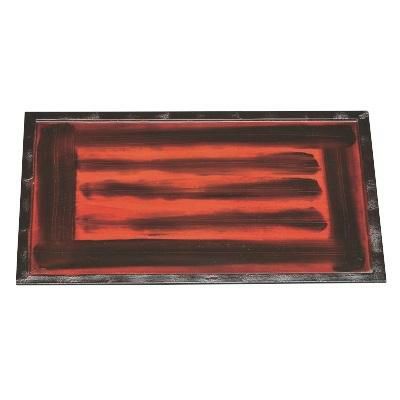 木製角丸盆ポンペイ