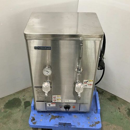 【中古】【配送エリア限定商品】電気貯湯式湯沸器 ニチワ電機 NET-40 幅440×奥行320×高さ720 三相200V  【送料1000円(税込)】【業務用】 | 新宿店配送エリア | 業務用厨房機器・調理道具・家具・食器の通販・買い取りサイト テンポスドットコム