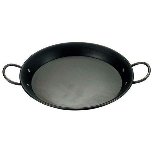 【25日までSALE】パエリア鍋　特大　φ52cm 日本製　鉄製　パエリアパン パエリア鍋・パエリアパン 本格派パエリアを！ スーパーエンボス加工