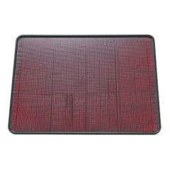 加賀忍者両面盆格子漆刻SL/黒天朱尺3 黒天朱