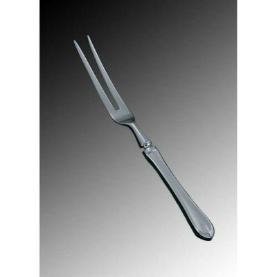 EBM 18-8 リモージュ(銀メッキ付)カービングフォーク(H・H)
