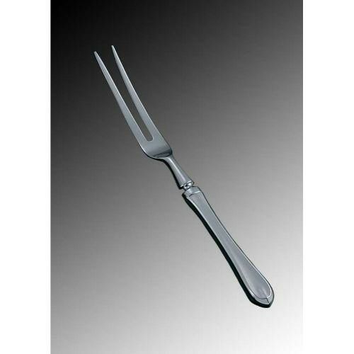 EBM 18-8 リモージュ(銀メッキ付)カービングフォーク(H・H)