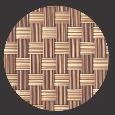 丸コースター竹格子 5枚入