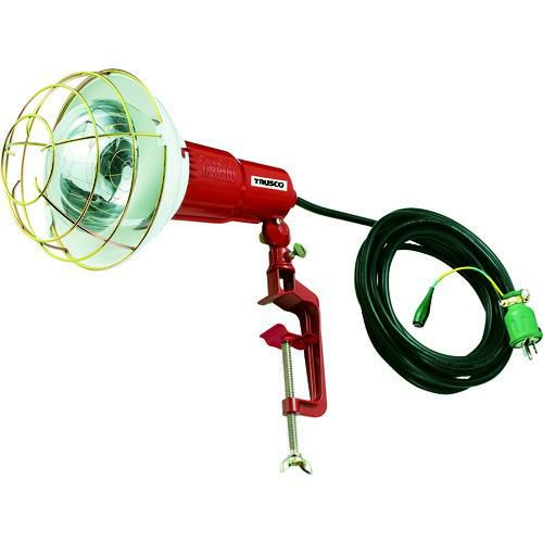 最新商品 TRUSCO LED投光器 DELKURO 50W 10m アース付 2芯3芯両用