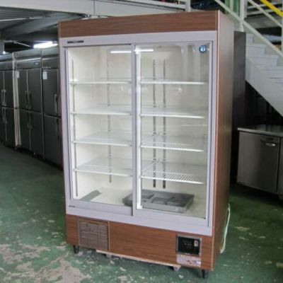 【中古】冷蔵リーチインショーケース ホシザキ RSC-120E-B 幅1200×奥行650×高さ1880 【送料別途見積】【業務用】【委託販売-yck】