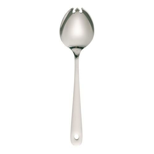 18-0給食スプーン 無地 (穴明)
