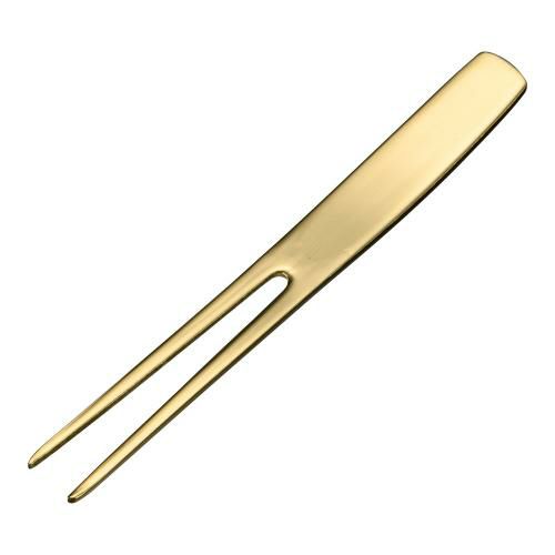 18-8 かんざしピックフォーク 金メッキ(6本入)