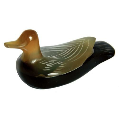 水牛角 箸置き・かも(高) BH-R1