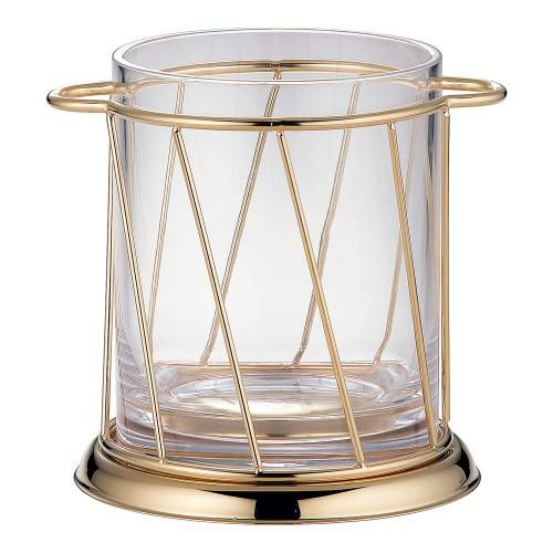 スラント型 アイスペール 金メッキ仕上げ