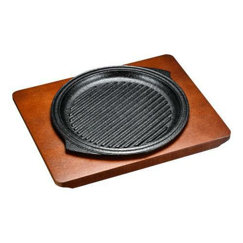 (S)ステーキ皿 グリル 丸 19cm