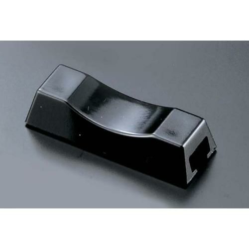 ABS箸置き 四角用(10個入) 黒 M10-981