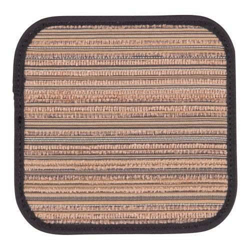 雅 コースター 角 大 ブラウン