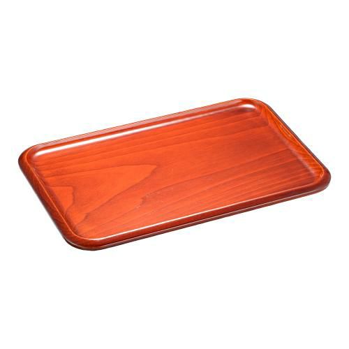 木製角皿(ウレタン塗装) SB-202 中