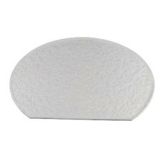 祇園半月敷マットホワイトアクア/黒尺5 ホワイトアクア/黒