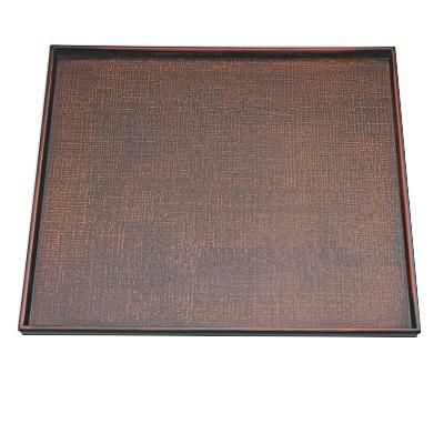 角布目盆栃塗8.5寸