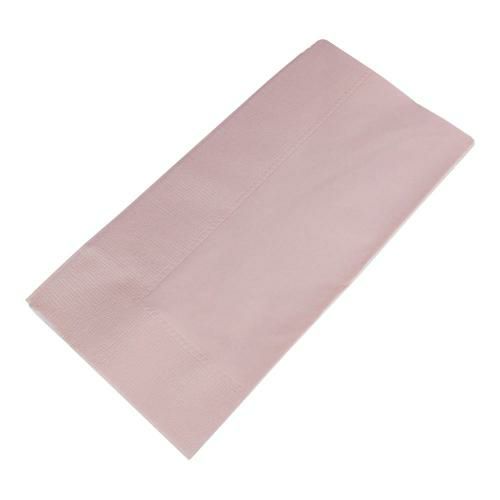 2プライ8つ折 カラーナフキンD28 ピンク(50枚入)