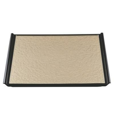 奥広フライト盆シャンパンゴールドアクア渕黒SL尺5 ゴールドアクア渕黒