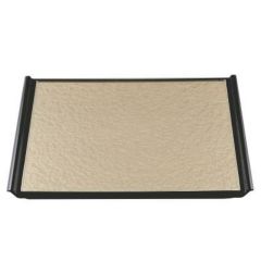 奥広フライト盆シャンパンゴールドアクア渕黒SL尺5 ゴールドアクア渕黒