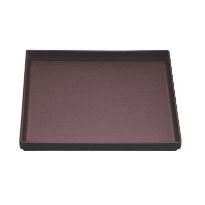 正角木目盆エンジメタ普賢塗SL8寸