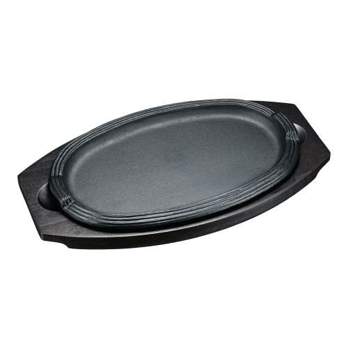 SAステーキ皿 小判型 大