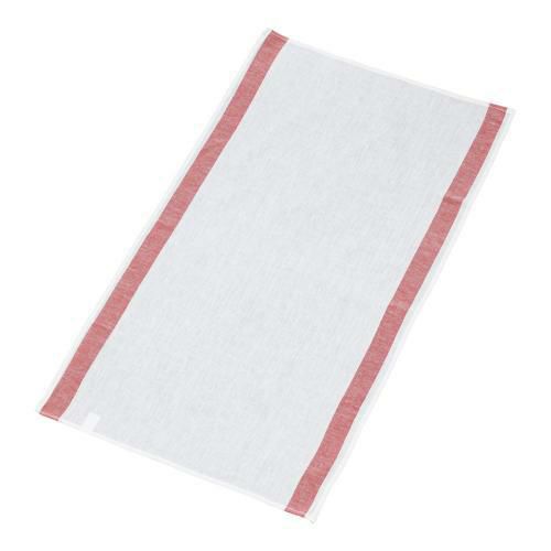 トーション(10枚入) SE2400 赤ボーダー