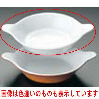 丸 耳付 グラタン皿 (無地) No.602 15cm ホワイト