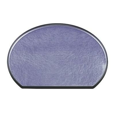 隅丸半月盆紫アクアSL尺3 紫