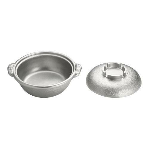 アルミ 土鍋(白仕上風) 27cm