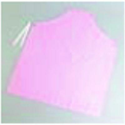 シャバルバ カラーエプロン 胸付 650 L ピンク