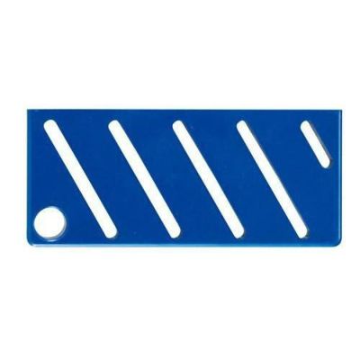 HACCP包丁差用カラープレート A(斜)タイプ ブルー