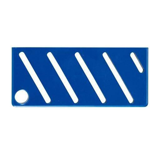 HACCP包丁差用カラープレート A(斜)タイプ ブルー