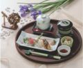 DX懐石丸盆ブラウンメタ普賢塗SL尺5 ブラウン